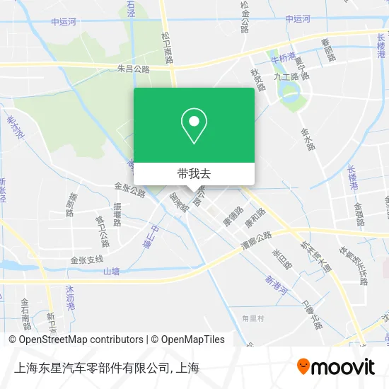 上海东星汽车零部件有限公司地图
