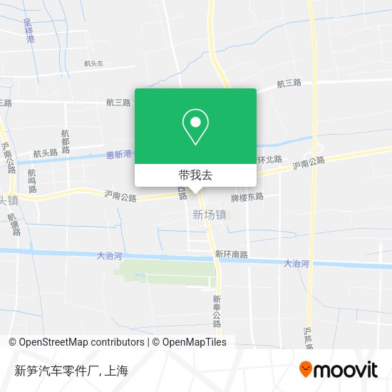 新笋汽车零件厂地图