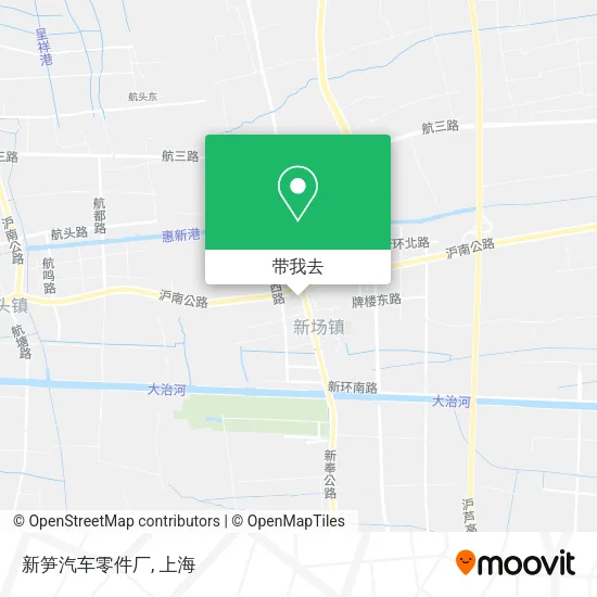 新笋汽车零件厂地图
