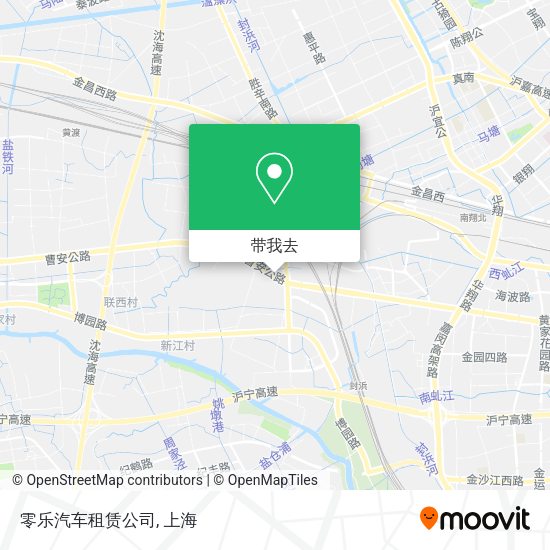 零乐汽车租赁公司地图