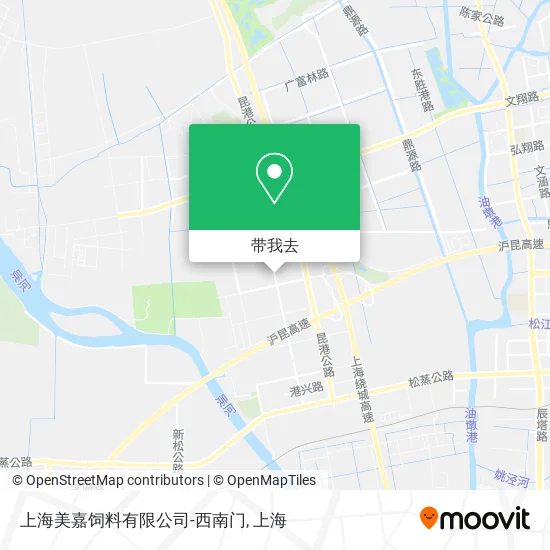上海美嘉饲料有限公司-西南门地图