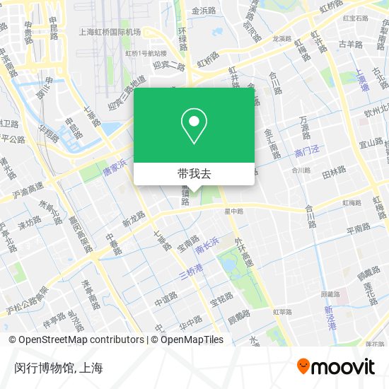 闵行博物馆地图