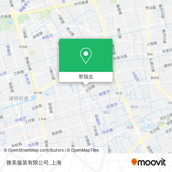 雅美服装有限公司地图