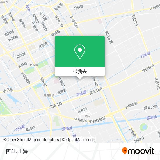 西单地图