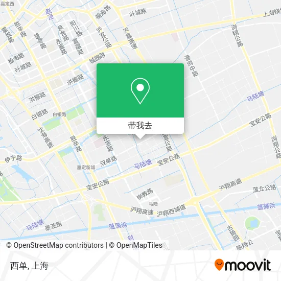 西单地图