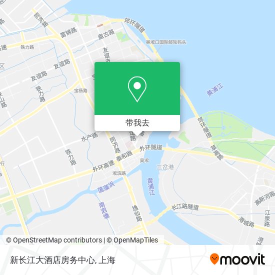 新长江大酒店房务中心地图