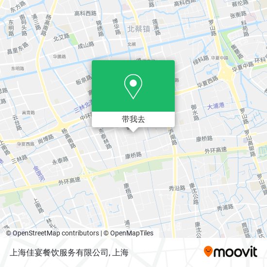 上海佳宴餐饮服务有限公司地图