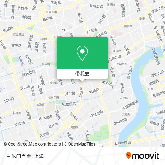 百乐门五金地图