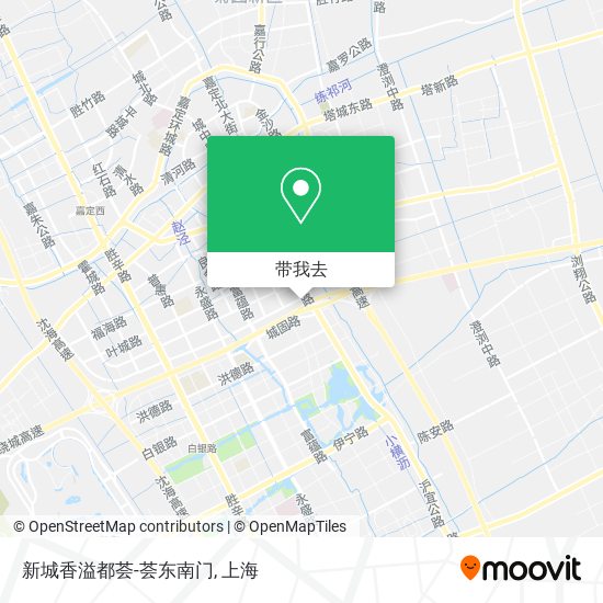 新城香溢都荟-荟东南门地图