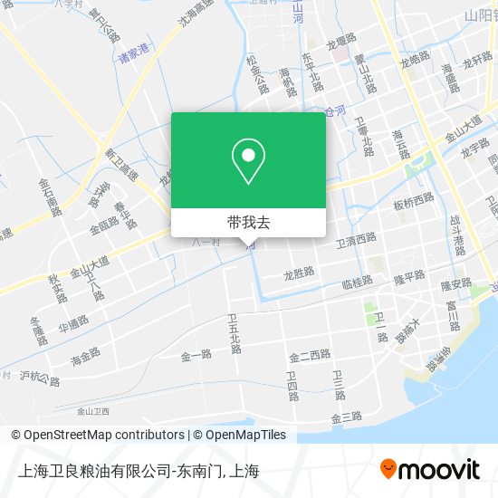 上海卫良粮油有限公司-东南门地图