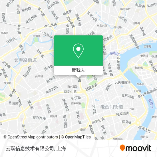 云璞信息技术有限公司地图