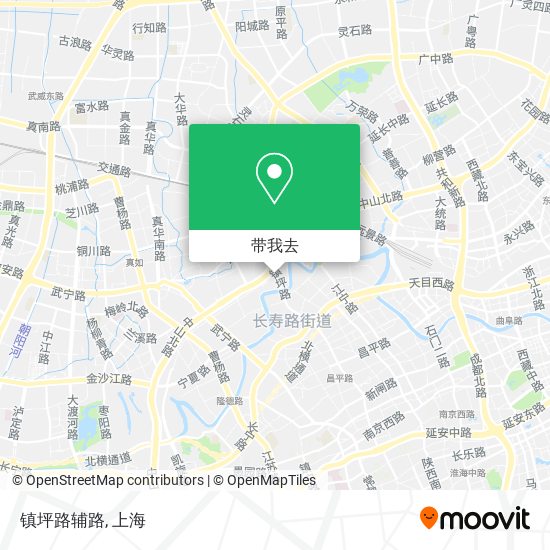 镇坪路辅路地图