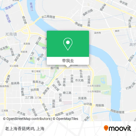 老上海香菇烤鸡地图