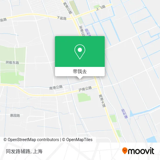 同发路辅路地图