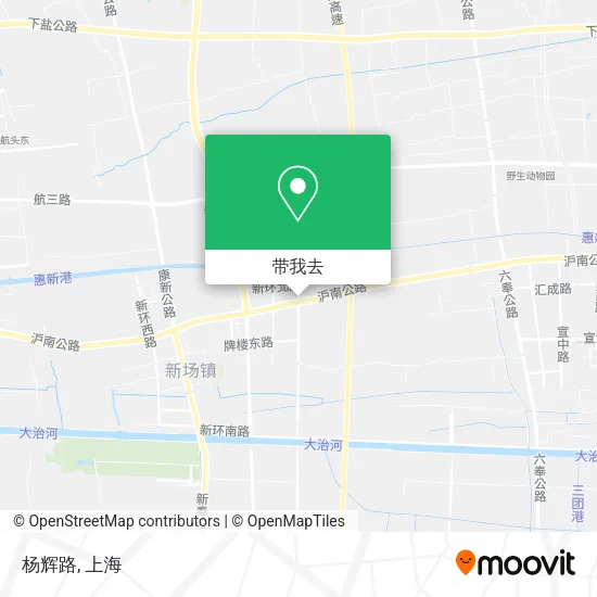 杨辉路地图