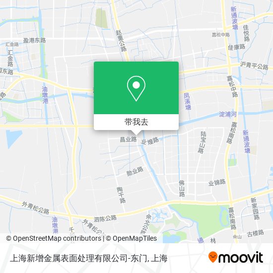 上海新增金属表面处理有限公司-东门地图