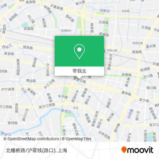 北栅桥路/沪霍线(路口)地图