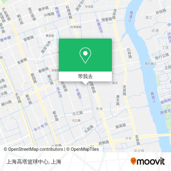 上海高塔篮球中心地图