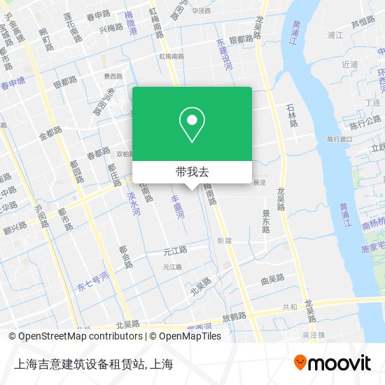 上海吉意建筑设备租赁站地图