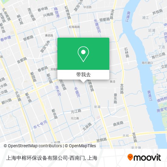上海申榕环保设备有限公司-西南门地图