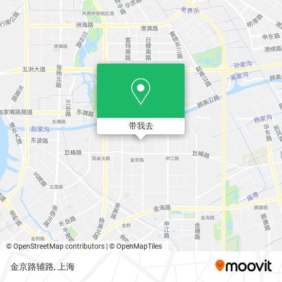 金京路辅路地图