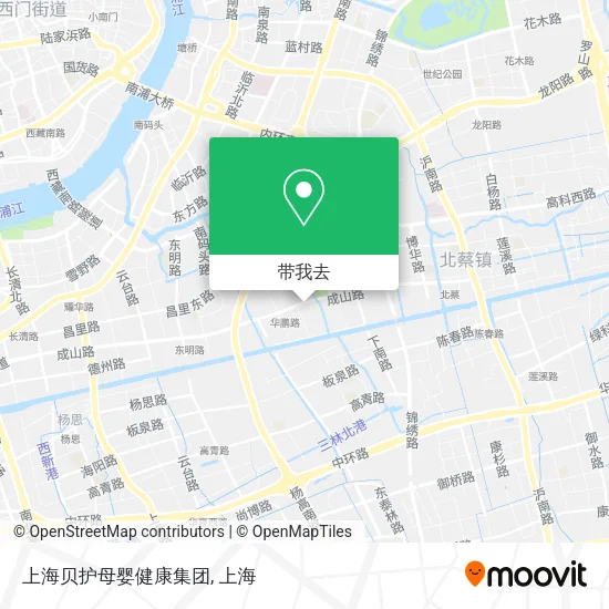上海贝护母婴健康集团地图