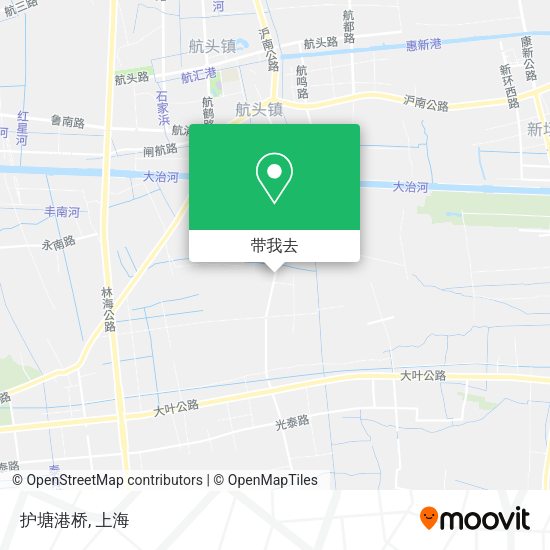 护塘港桥地图