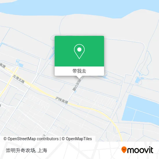 崇明升奇农场地图