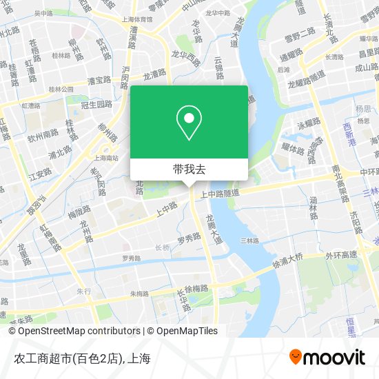 农工商超市(百色2店)地图