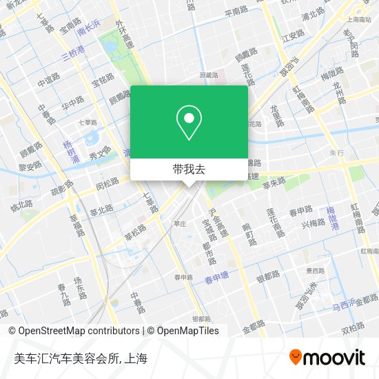 美车汇汽车美容会所地图