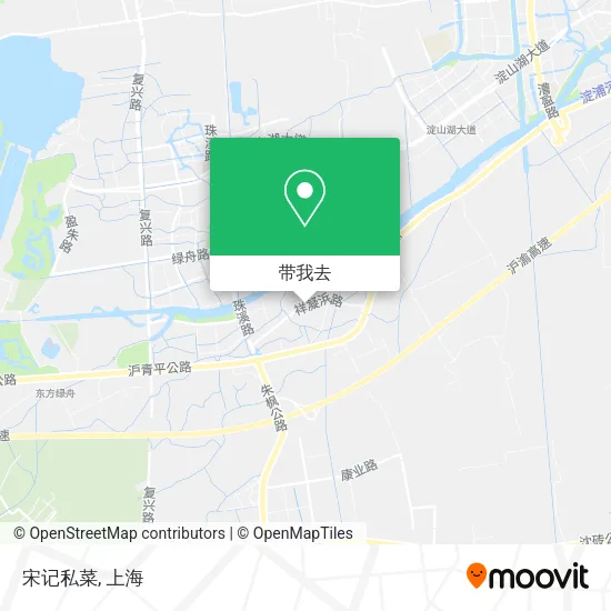 宋记私菜地图