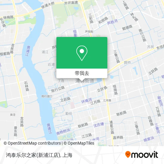 鸿泰乐尔之家(新浦江店)地图