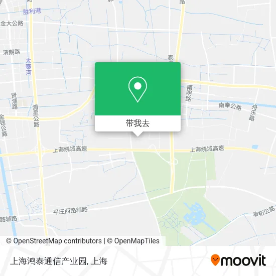 上海鸿泰通信产业园地图
