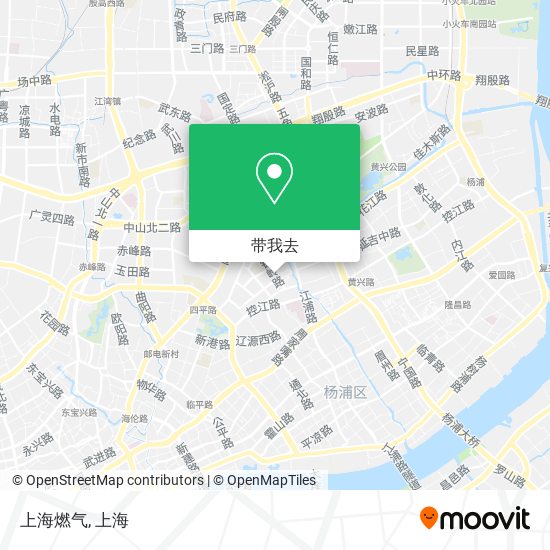 上海燃气地图