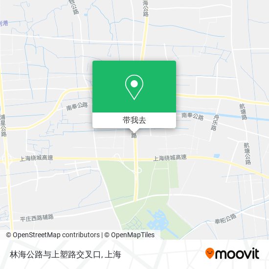 林海公路与上塑路交叉口地图