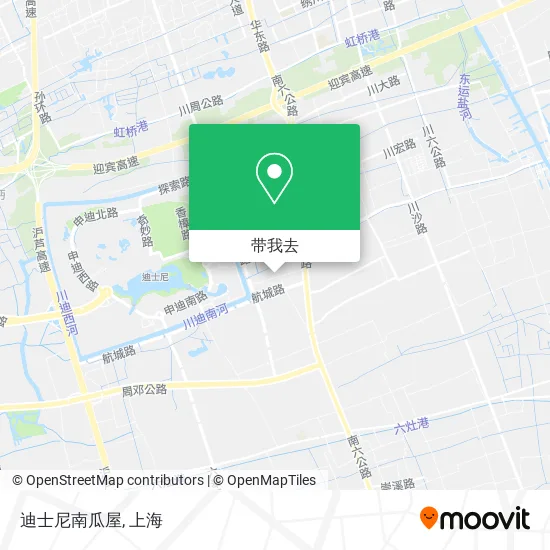 迪士尼南瓜屋地图