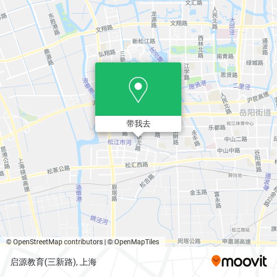 启源教育(三新路)地图