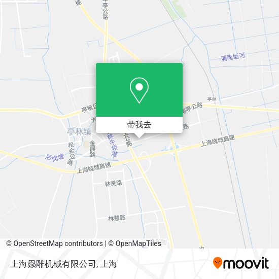 上海赑雕机械有限公司地图