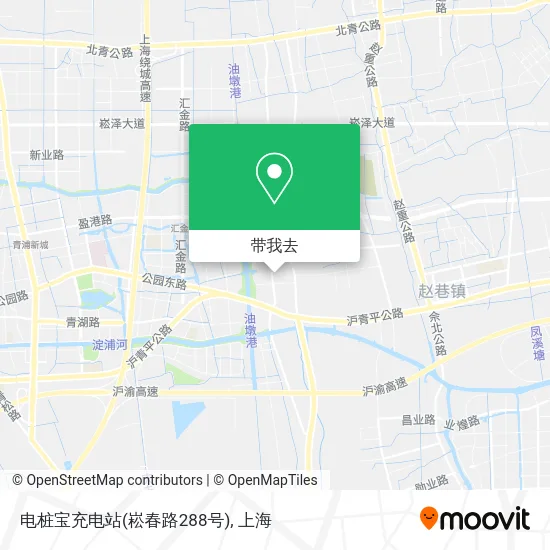 电桩宝充电站(崧春路288号)地图