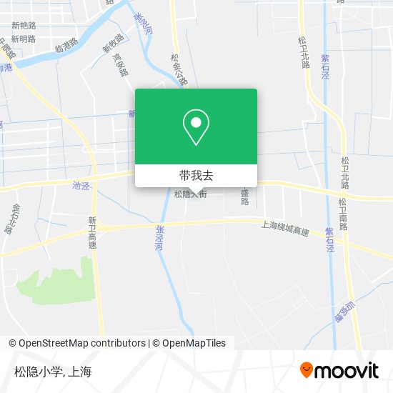 松隐小学地图