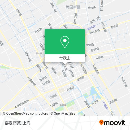 嘉定南苑地图