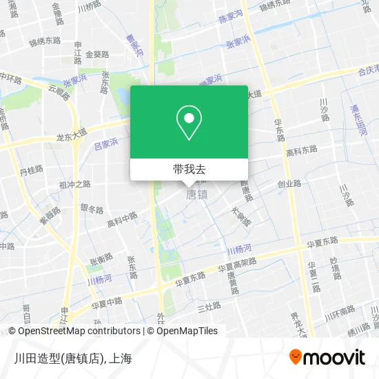 川田造型(唐镇店)地图