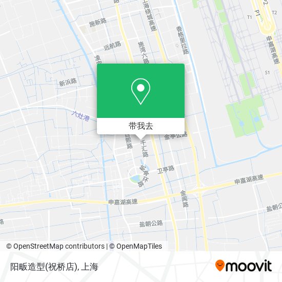 阳畈造型(祝桥店)地图