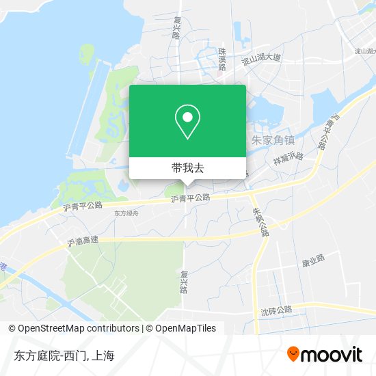 东方庭院-西门地图