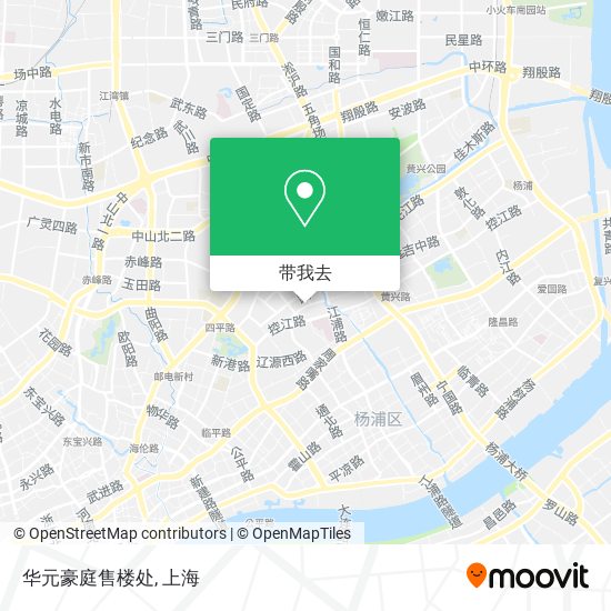 华元豪庭售楼处地图