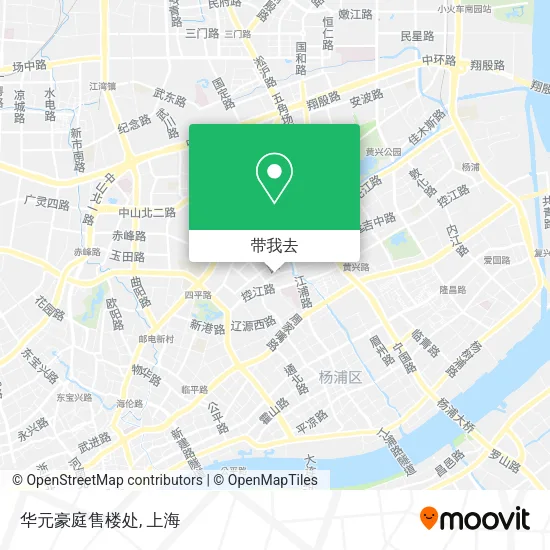 华元豪庭售楼处地图