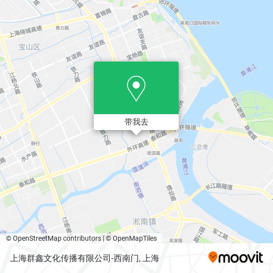 上海群鑫文化传播有限公司-西南门地图