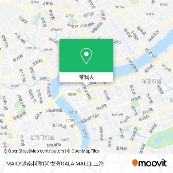 MAILY越南料理(尚悦湾GALA MALL)地图