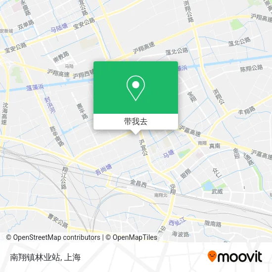 南翔镇林业站地图