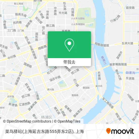 菜鸟驿站(上海延吉东路555弄东2店)地图